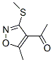 (9ci)-1-[5-甲基-3-(甲基硫代)-4-異噁唑基]-乙酮結(jié)構(gòu)式_473448-15-6結(jié)構(gòu)式