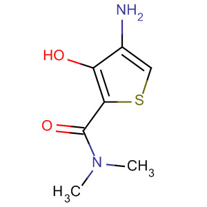 4-氨基-3-羥基-N,N-二甲基-2-噻吩羧酰胺結(jié)構(gòu)式_473731-87-2結(jié)構(gòu)式
