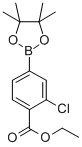 4-乙氧基羰基-3-氯苯硼酸頻那醇酯結(jié)構(gòu)式_474709-76-7結(jié)構(gòu)式
