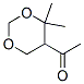 (9ci)-1-(4,4-二甲基-1,3-二噁烷-5-基)-乙酮結(jié)構(gòu)式_474897-56-8結(jié)構(gòu)式