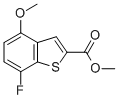 7-氟-4-甲氧基-苯并[b]噻吩-2-羧酸甲酯結構式_476199-02-7結構式