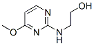(9ci)-2-[(4-甲氧基-2-嘧啶)氨基]-乙醇結(jié)構(gòu)式_476340-34-8結(jié)構(gòu)式