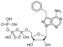 4-氨基-3-芐基-1H-吡唑并[3,4-d]嘧啶1-beta-D-呋喃核糖基5’-三磷酸酯結(jié)構(gòu)式_476371-80-9結(jié)構(gòu)式