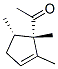 (9ci)-1-[(1s,5s)-1,2,5-三甲基-2-環(huán)戊烯-1-基]-乙酮結(jié)構(gòu)式_479682-45-6結(jié)構(gòu)式