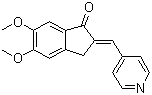 5,6-Dimethoxy-2-(pyridine-4-yl)methylene-indan-1-oneStructure,4803-74-1Structure 5,6-Dimethoxy-2-(pyridine-4-yl)methylene-indan-1-one Structure,4803-74-1Structure