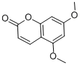 5,7-DimethoxycoumarinStructure,487-06-9Structure 5,7-Dimethoxycoumarin Structure,487-06-9Structure