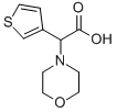 嗎啉-4-噻吩-3-乙酸結(jié)構(gòu)式_490027-09-3結(jié)構(gòu)式