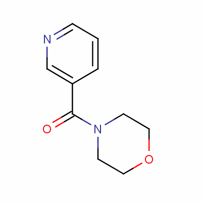 4-嗎啉-3-吡啶-甲酮結(jié)構(gòu)式_492-85-3結(jié)構(gòu)式