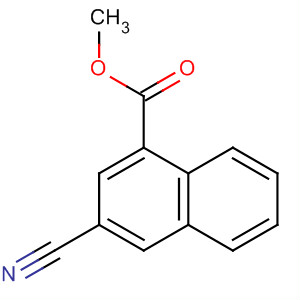 3-氰基-1-萘酸甲酯結(jié)構(gòu)式_496788-91-1結(jié)構(gòu)式