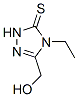(9ci)-4-乙基-2,4-二氫-5-(羥基甲基)-3H-1,2,4-噻唑-3-硫酮結(jié)構(gòu)式_497854-97-4結(jié)構(gòu)式