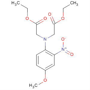 N-(2-乙氧基-2-氧代乙基)-N-(4-甲氧基-2-硝基苯基)甘氨酸乙酯結(jié)構(gòu)式_497969-00-3結(jié)構(gòu)式
