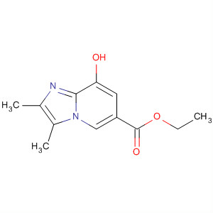 8-羥基-2,3-二甲基h-咪唑并[1,2-a]吡啶-6-羧酸乙酯結(jié)構(gòu)式_498529-46-7結(jié)構(gòu)式