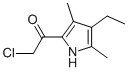 (9ci)-2-氯-1-(4-乙基-3,5-二甲基-1H-吡咯-2-基)-乙酮結(jié)構(gòu)式_500303-00-4結(jié)構(gòu)式