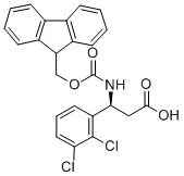 Fmoc-(s)-3-amino-3-(2,3-dichloro-phenyl)-propionic acidStructure,501015-35-6Structure Fmoc-(s)-3-amino-3-(2,3-dichloro-phenyl)-propionic acid Structure,501015-35-6Structure