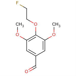 4-(2-氟乙氧基)-3,5-二甲氧基-苯甲醛結(jié)構(gòu)式_501699-82-7結(jié)構(gòu)式