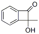 8-羥基-8-甲基雙環(huán)[4.2.0]辛-1,3,5-三烯-7-酮結(jié)構(gòu)式_503564-74-7結(jié)構(gòu)式