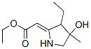 (9ci)-(3-乙基-4-羥基-4-甲基-2-吡咯烷)-乙酸乙酯結(jié)構(gòu)式_503570-37-4結(jié)構(gòu)式