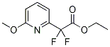 2,2-二氟-2-(6-甲氧基-吡啶-2-基)乙酸乙酯結構式_503627-75-6結構式