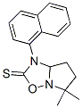 5,6,7,7A-四氫-5,5-二甲基-1-(1-萘基)吡咯并[1,2-b][1,2,4]噁二唑-2(1h)-硫酮結(jié)構(gòu)式_50455-84-0結(jié)構(gòu)式