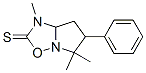 5,6,7,7A-四氫-1,5,5-三甲基-6-苯基吡咯并[1,2-b][1,2,4]噁二唑-2(1h)-硫酮結(jié)構(gòu)式_50455-88-4結(jié)構(gòu)式