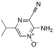 (9CI)-3-氨基-6-(1-甲基乙基)-吡嗪甲腈,4-氧化物結(jié)構(gòu)式_50627-15-1結(jié)構(gòu)式