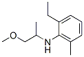 2-乙基-N-(2-甲氧基異丙基)-6-甲基苯胺結(jié)構(gòu)式_51219-00-2結(jié)構(gòu)式