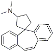 N,N-二甲基螺[5h-二苯并[a,d]環(huán)庚烯-5,1-環(huán)戊并n]-3-胺結構式_51360-00-0結構式