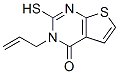 3-烯丙基-2-疏基噻吩并[3,2-d]嘧啶-4(3h)-酮結(jié)構(gòu)式_51550-04-0結(jié)構(gòu)式