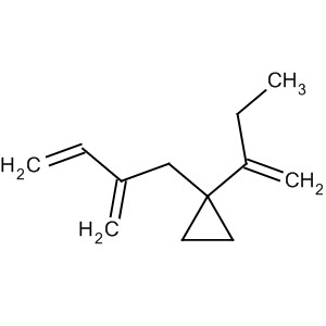 1-(2-亞甲基-3-丁烯)-1-(1-亞甲基丙基)環(huán)丙烷結(jié)構(gòu)式_51567-07-8結(jié)構(gòu)式
