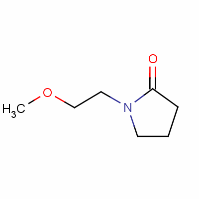 1-(2-甲氧基乙基)-2-吡咯烷酮結構式_51576-82-0結構式