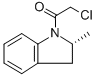 (2r)-(9ci)-1-(氯乙?；?-2,3-二氫-2-甲基-1H-吲哚結(jié)構(gòu)式_517866-45-4結(jié)構(gòu)式
