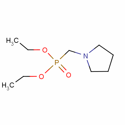 1-Pyrrolidinemethylphosphonic acid diethyl ester Structure,51868-96-3Structure
