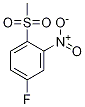 4-氟-1-(甲基磺酰基)-2-硝基苯結(jié)構(gòu)式_518990-79-9結(jié)構(gòu)式