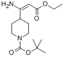 4-(1-氨基-3-乙氧基-3-氧代-1-丙烯)哌啶-1-羧酸-(E)-叔丁酯結(jié)構(gòu)式_521302-69-2結(jié)構(gòu)式