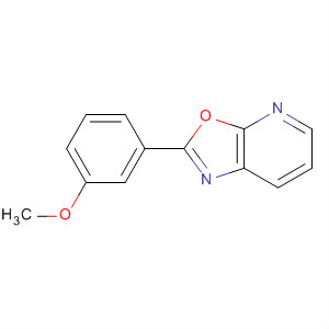 2-(3-甲氧基苯基)-噁唑并[5,4-b]吡啶結(jié)構(gòu)式_52334-09-5結(jié)構(gòu)式