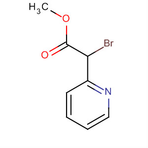 2-溴-2-(吡啶-2-基)乙酸甲酯結(jié)構(gòu)式_52458-81-8結(jié)構(gòu)式