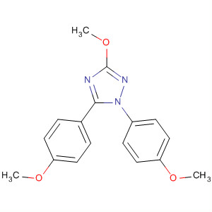 3-甲氧基-1,5-雙(4-甲氧基苯基)-1H-1,2,4-噻唑結(jié)構(gòu)式_524699-72-7結(jié)構(gòu)式