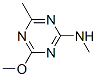 4-Methoxy-N,6-dimethyl-1,3,5-triazin-2-amine Structure,5248-39-5Structure