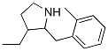 (9CI)-3-乙基-2-[(2-甲基苯基)甲基]-吡咯烷結(jié)構(gòu)式_524918-26-1結(jié)構(gòu)式