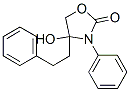 4-羥基-3-苯基-4-(2-苯基乙基)-2-噁唑烷酮結(jié)構(gòu)式_52512-35-3結(jié)構(gòu)式