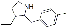 (9CI)-3-乙基-2-[(4-甲基苯基)甲基]-吡咯烷結(jié)構(gòu)式_525537-26-2結(jié)構(gòu)式