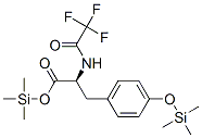 N-(三氟乙?；?-o-(三甲基甲硅烷基)-L-酪氨酸 三甲基甲硅烷基酯結(jié)構(gòu)式_52558-10-8結(jié)構(gòu)式