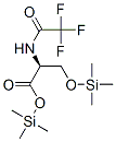N-(三氟乙酰基)-o-(三甲基甲硅烷基)-l-絲氨酸 三甲基甲硅烷基酯結(jié)構(gòu)式_52558-12-0結(jié)構(gòu)式