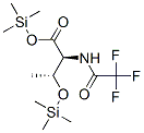 N-(三氟乙?；?-o-(三甲基甲硅烷基)-l-蘇氨酸 三甲基甲硅烷基酯結(jié)構(gòu)式_52558-13-1結(jié)構(gòu)式