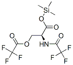 N,o-雙(三氟乙?；?-l-絲氨酸 三甲基甲硅烷基酯結(jié)構(gòu)式_52558-89-1結(jié)構(gòu)式
