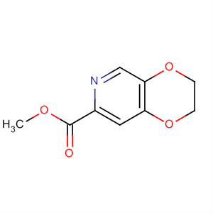 2,3-二氫-[1,4]二噁英[2,3-c]吡啶-7-羧酸甲酯結(jié)構(gòu)式_527681-12-5結(jié)構(gòu)式
