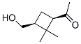 (9ci)-1-[(1r,3s)-3-(羥基甲基)-2,2-二甲基環(huán)丁基]-乙酮結(jié)構(gòu)式_528560-17-0結(jié)構(gòu)式