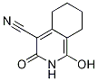 1-羥基-3-氧代-2,3,5,6,7,8-六氫異喹啉-4-甲腈結(jié)構(gòu)式_52903-71-6結(jié)構(gòu)式