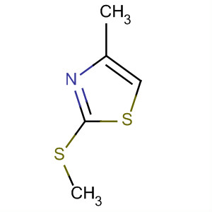 4-甲基-2-(甲基硫代)噻唑結(jié)構(gòu)式_5316-67-6結(jié)構(gòu)式