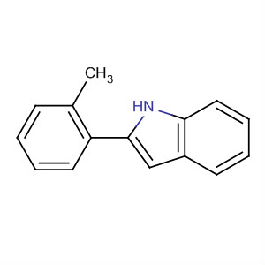 2-(2-甲基苯基)-1H-吲哚結(jié)構(gòu)式_537684-22-3結(jié)構(gòu)式
